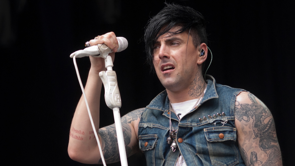 Ian Watkins mit den Lostprophets beim Soundwave Festival 2012 in Brisbane